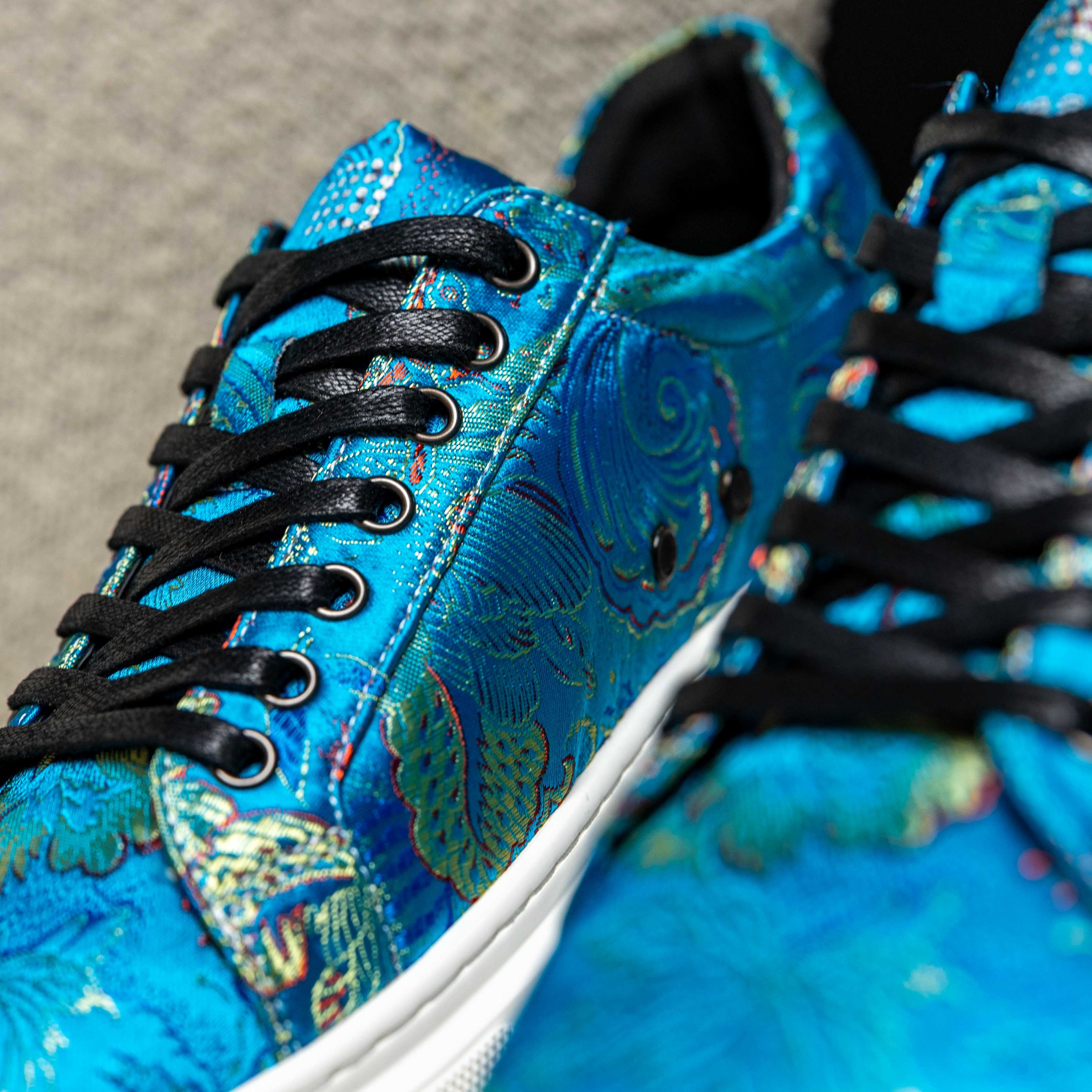 Blue Shadow Sneakers