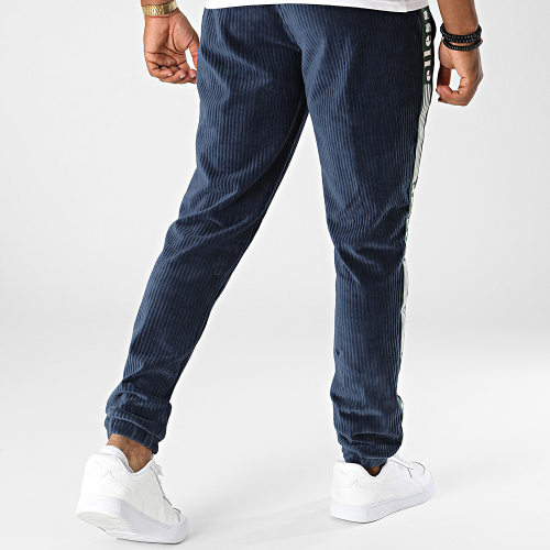 Pantalon Jogging A Bandes Sidaq Bleu Marine