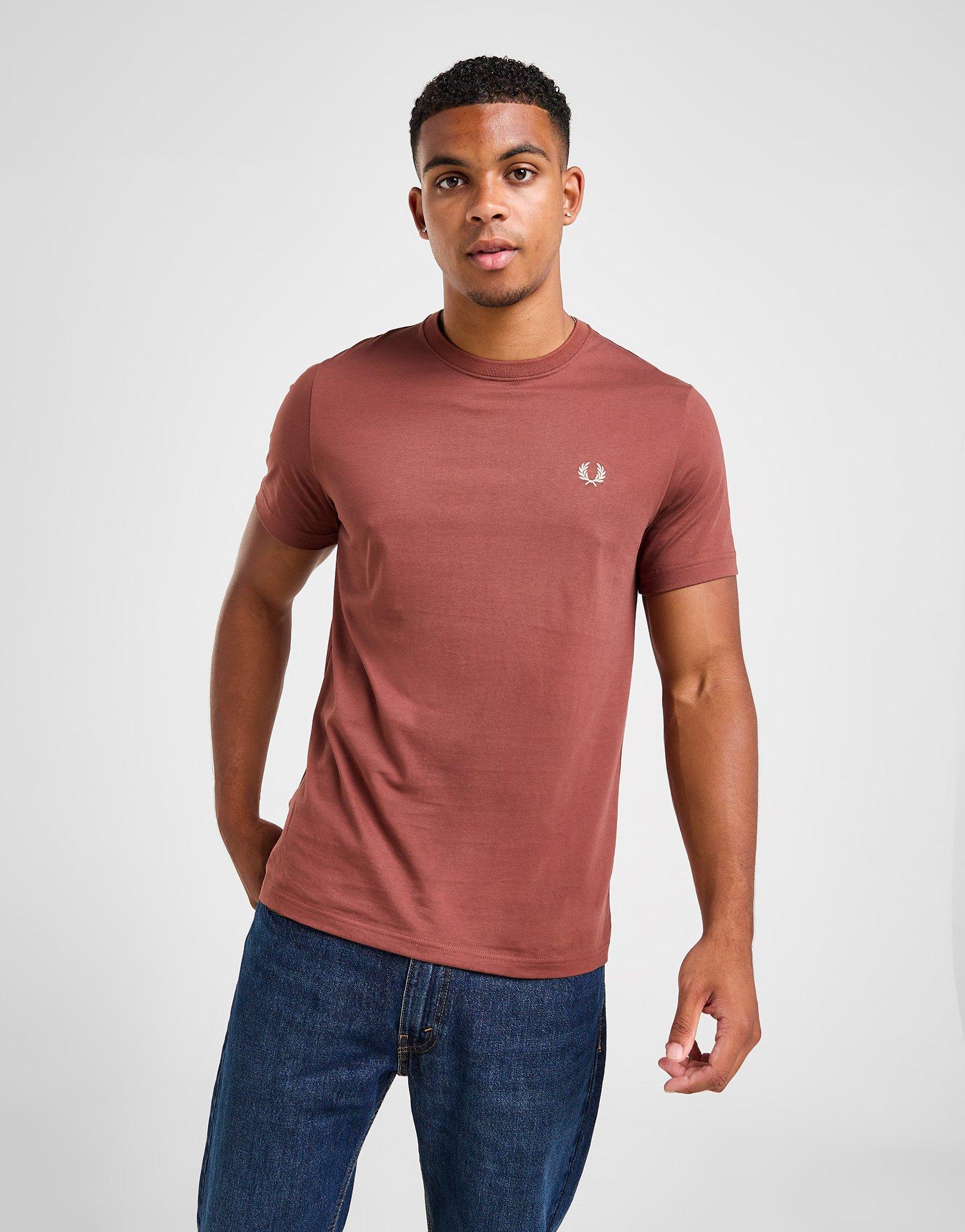 Fred Perry T-shirt Crewneck Homme