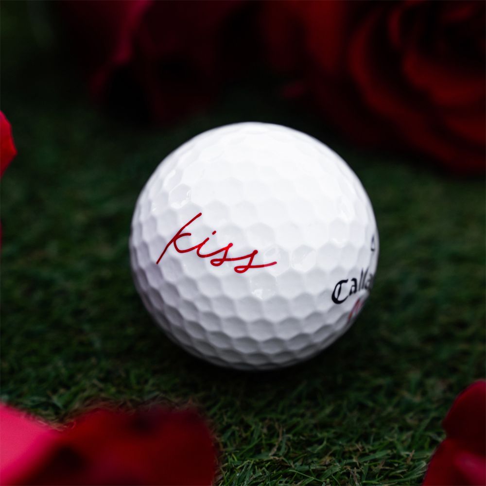 Supersoft Love Golfball Hvit