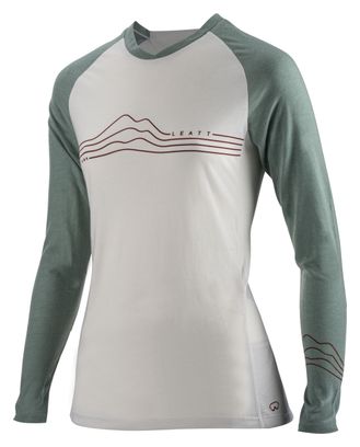Maillot Manches Longues Femme Leatt MTB AllMtn 3.0 Pistachio Vert
