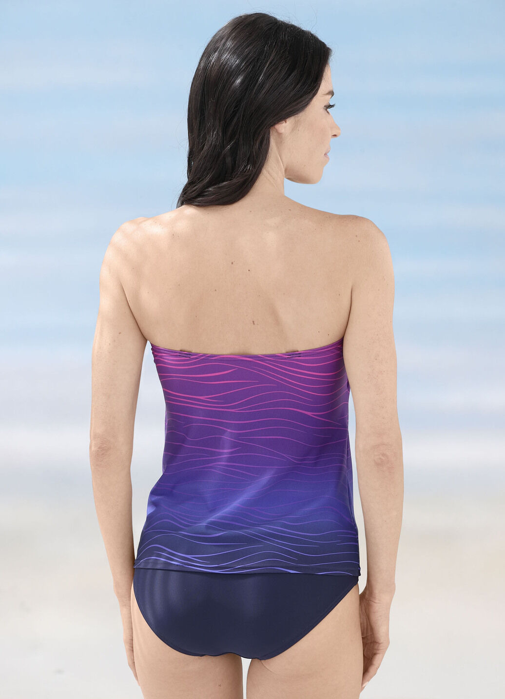 Laurina Tankini mit verstell- und abnehmbaren Trägern und Softschalen