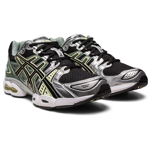 Asics Gel-Nimbus 9 Sneakers, Black/Pure Silver, 38