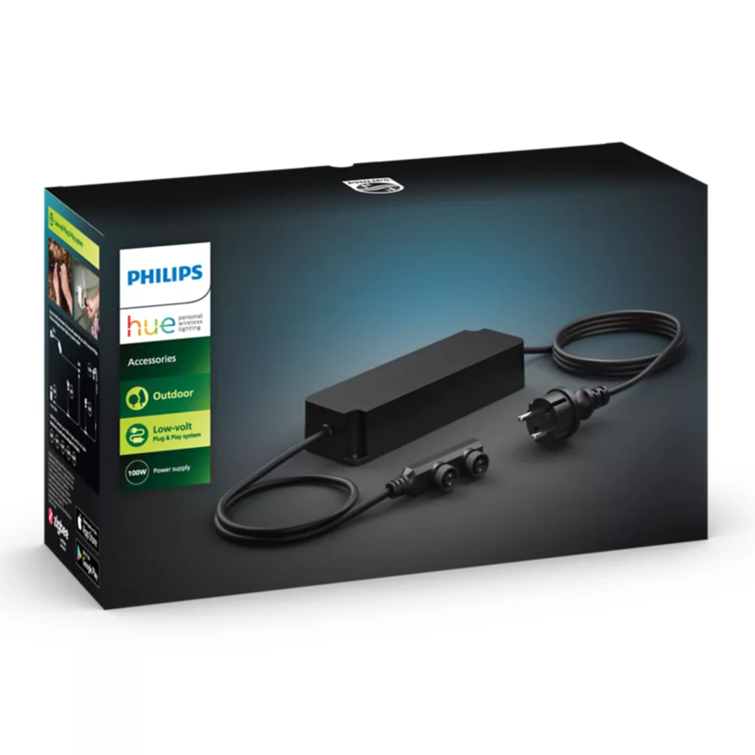 Philips Hue 100 W strømadapter for utendørsbelysning