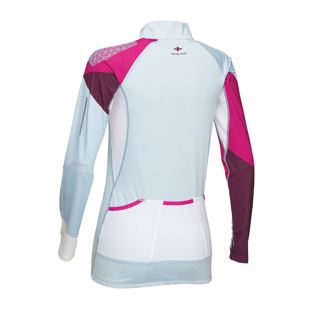 Raidlight RESPONSIV - Maillot Femme light blue white