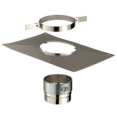 Kit accessoires pour flexible Ø180 mm rect. Poujoulat