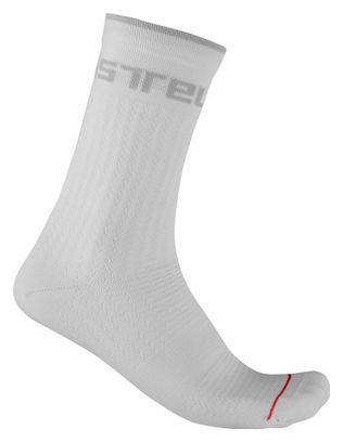 Chaussettes Castelli Distanza 20 Blanc