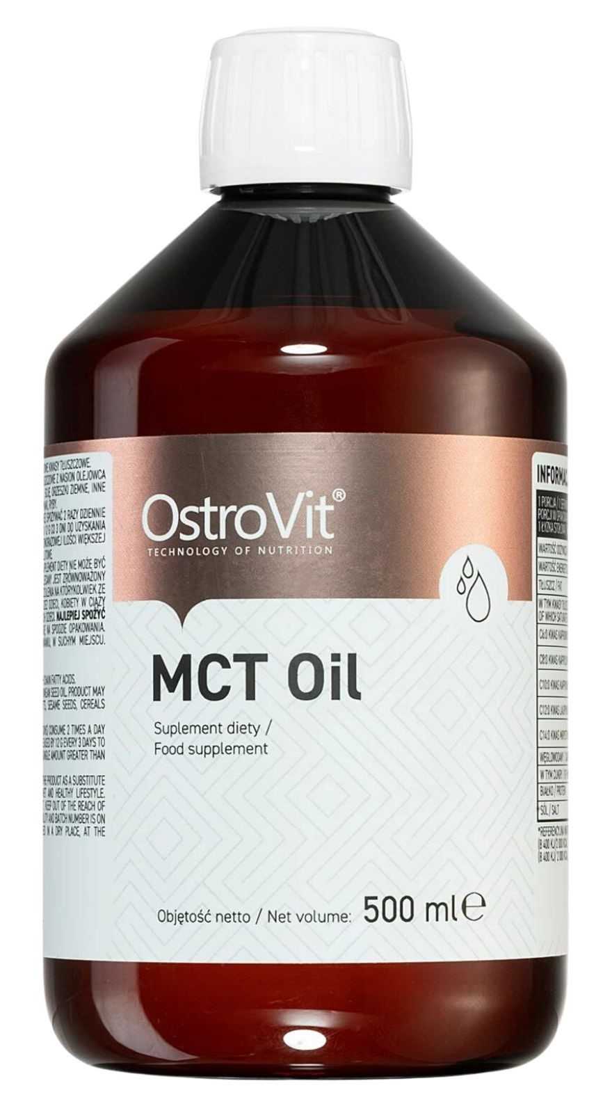 Óleo MCT OstroVit 500 ml