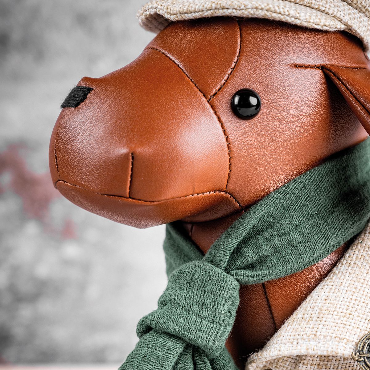 Kinder tafellamp jachthond bruin - Spike