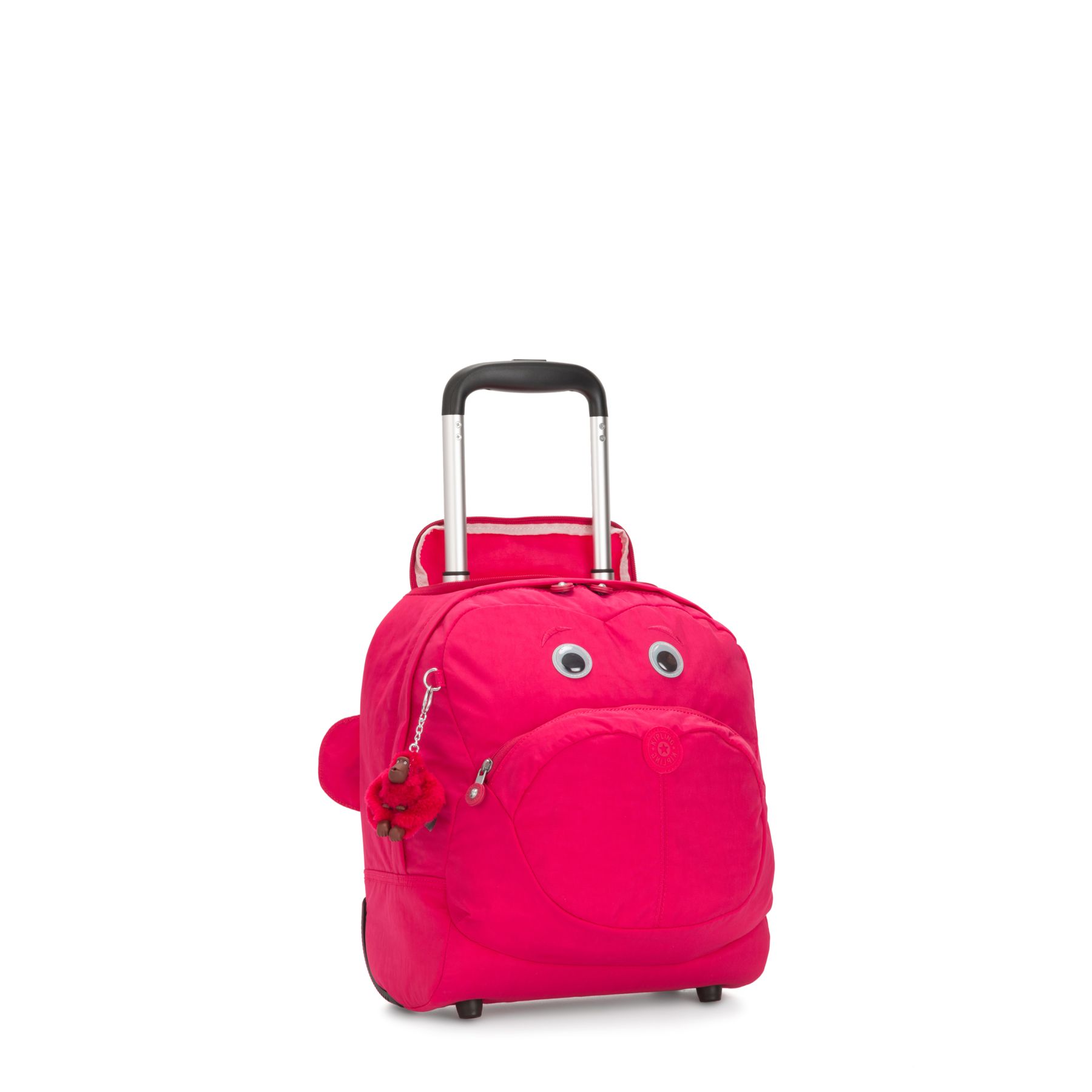 NUSI Sac d'école à deux roues pour enfants - True Pink