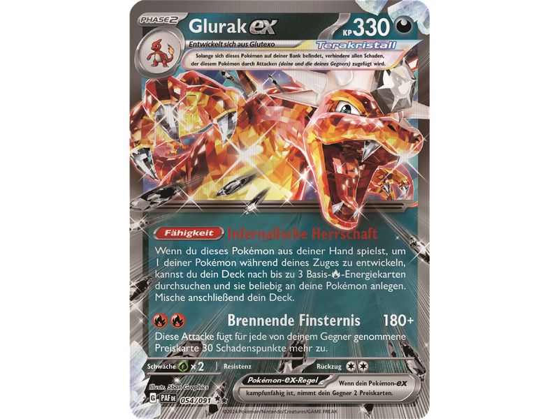 The Pokémon Company Glurak EX Spezial-Kollektion -DE- Erleben Sie echten Wagemut mit Glurak Ex