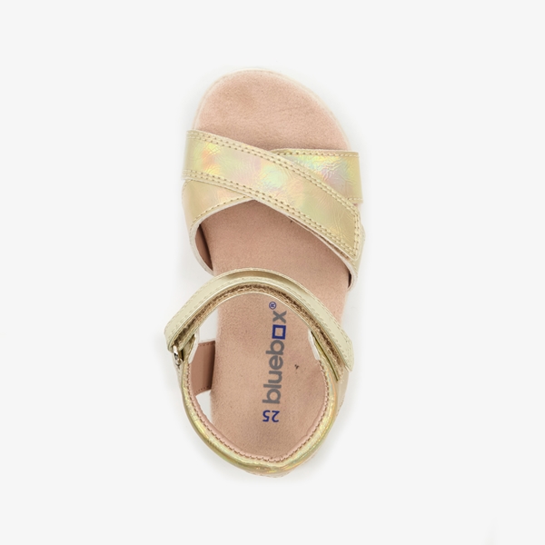 Blue Box meisjes sandalen goud