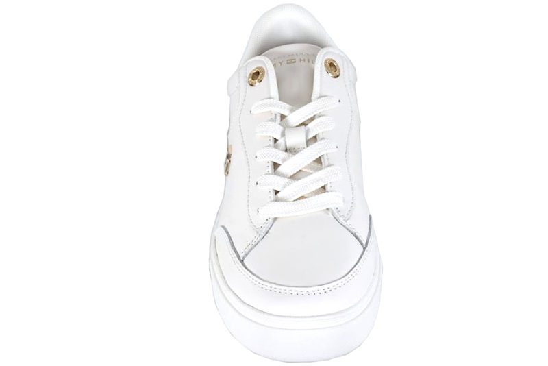 TOMMY HILFIGER - ESSENTIAL CHIC COURT SNEAKER WHITE