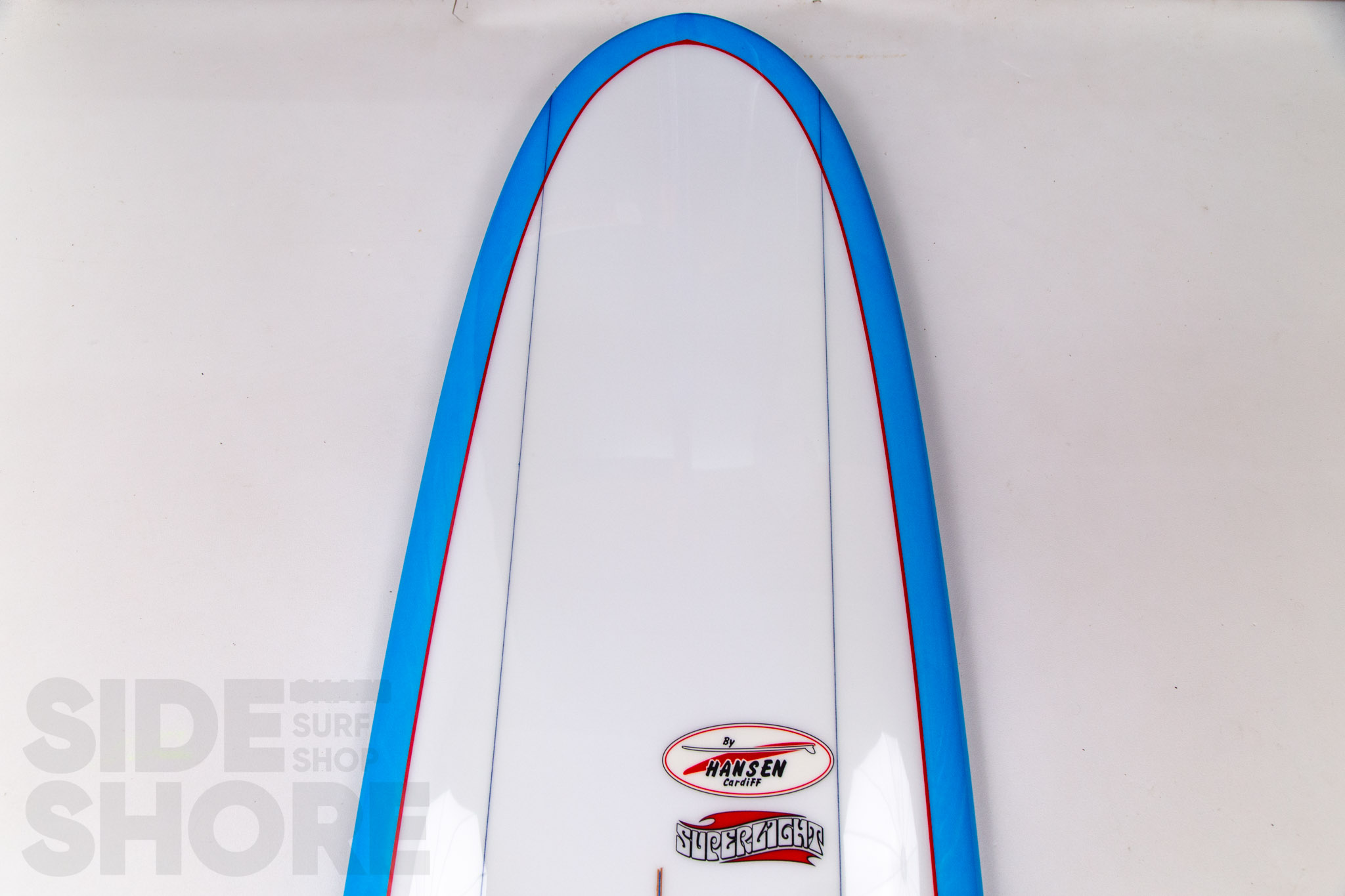 Hansen Surfboards Superlight - Tint Blue   Polish - 9'6 x 22 5/8