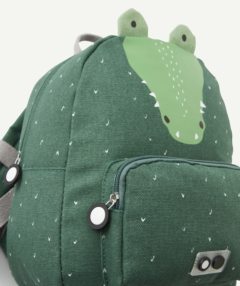 TRIXIESAC À DOS VERT CROCODILE ENFANT