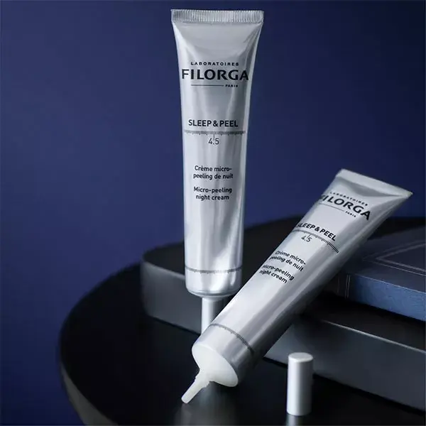 Creme Noturno Rejuvenescedor Sleep & Peel da Filorga 40ml