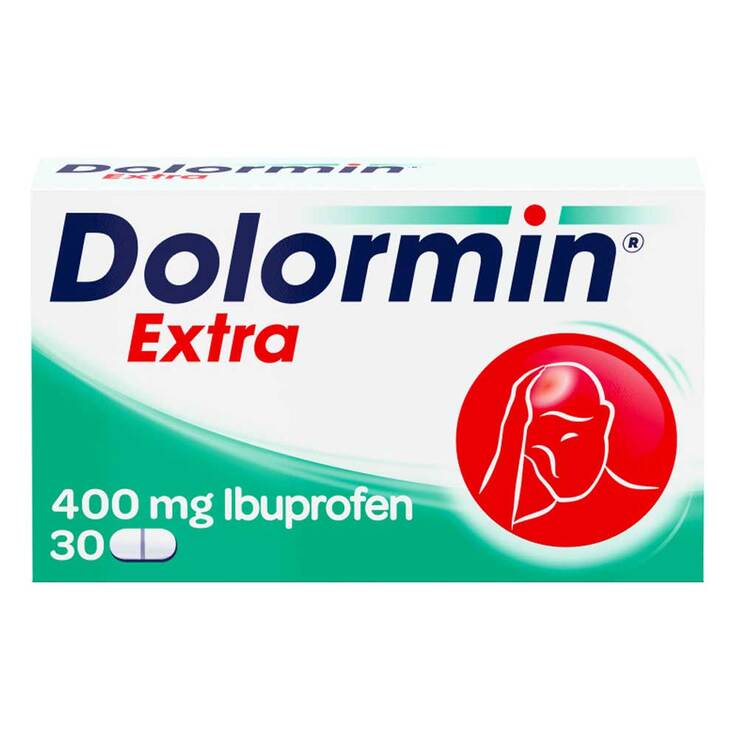 Dolormin® Extra mit 400 mg Ibuprofen bei Schmerzen, 30 St