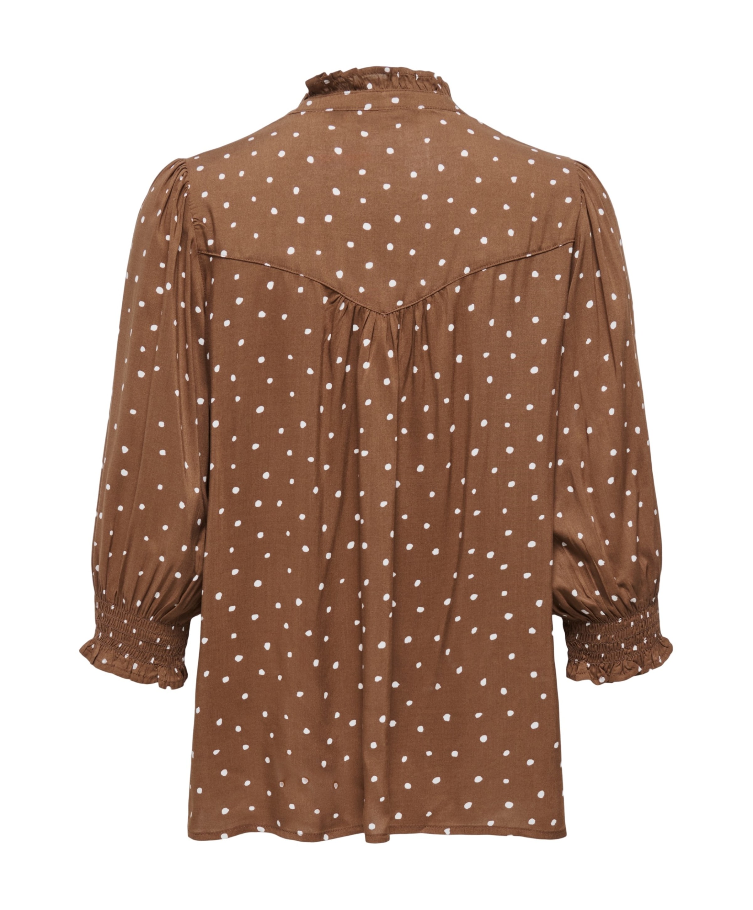 Only Dames blouse bruin
