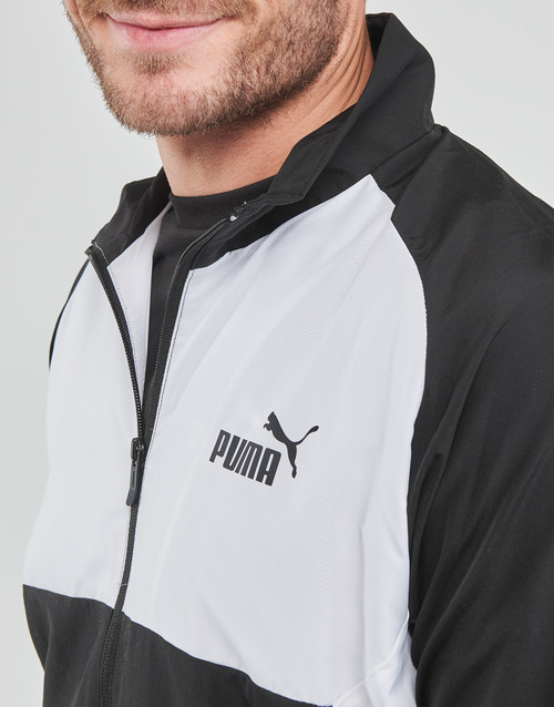 Puma - WOVEN TRACKSUIT - Noir / Blanc
