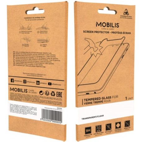 Mobilis 017030 écran et protection arrière de téléphones portables Protection d'écran transparent Samsung 1 pièce(s)
