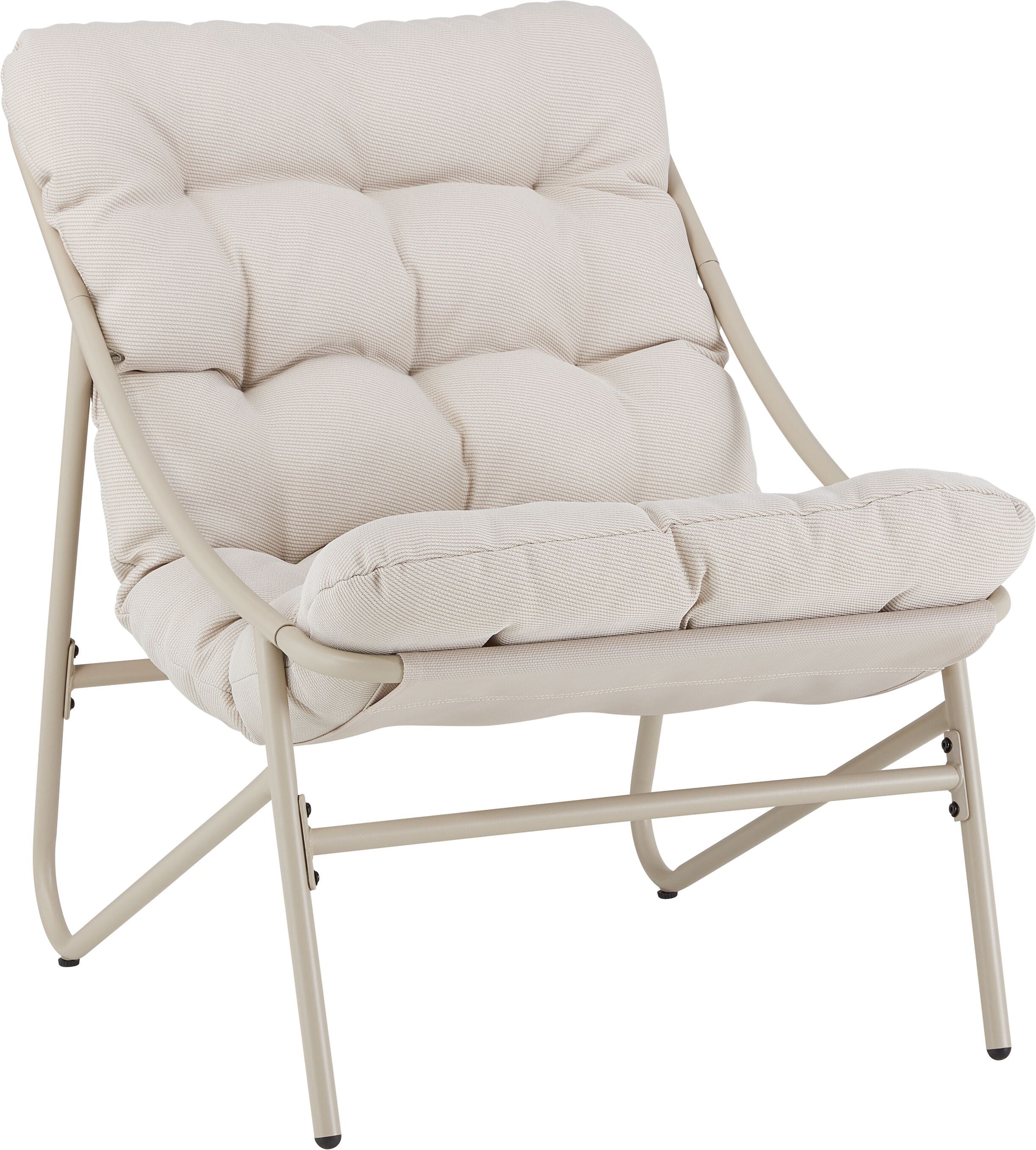 LA MADDALENA Lounge-Set (2Sessel 1Tisch) - Jungle green / B: 65.0 cm x T: 85.0 cm x H: 40.0 cm