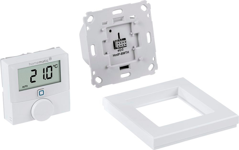 Homematic IP Heizkörperthermostat »Wandthermostat mit Schaltausg. für Markenschalter 230 V«