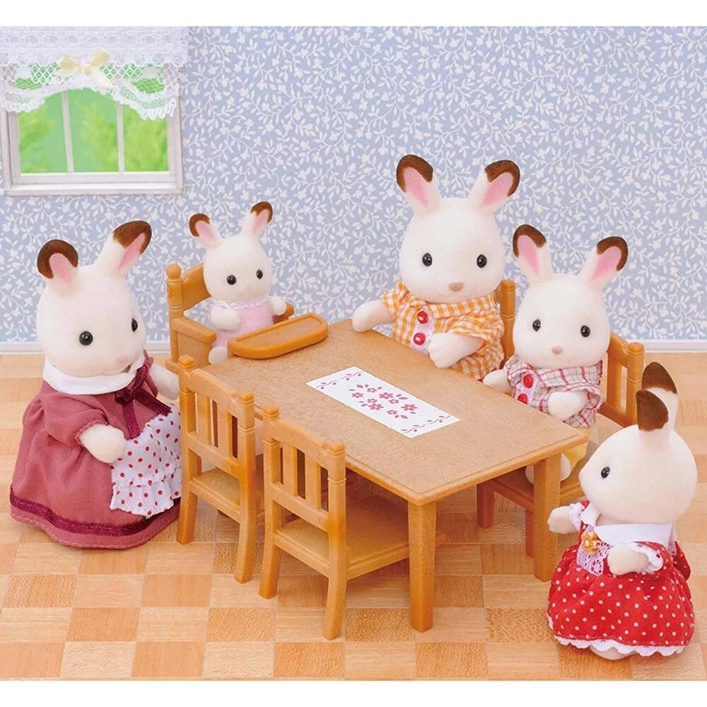 LA TABLE DE REPAS - SYLVANIAN MEUBLES ET ACCESSOIRES
