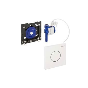 Geberit type 01 urinoir bedieningsplaat pneumatisch wit