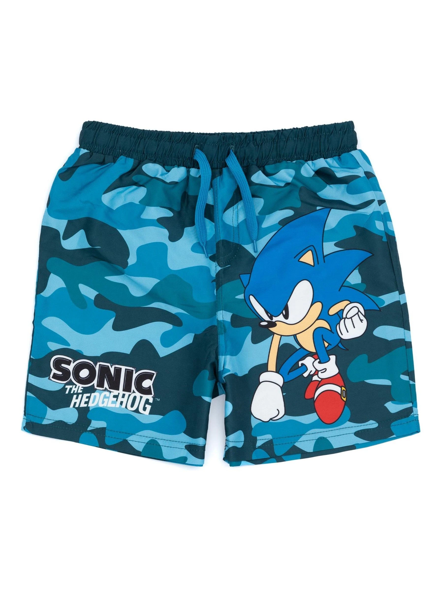 Vanilla Underground jongenszwemshort met Sonic The Hedgehog-licentieprint