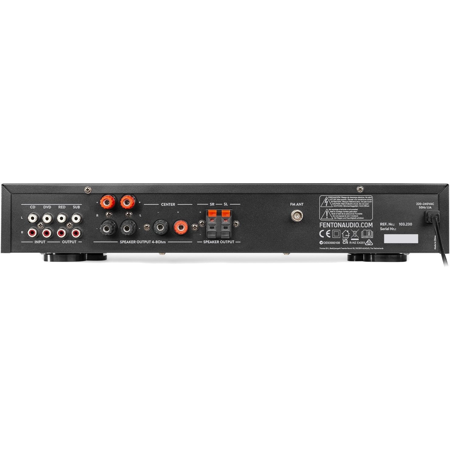 Fenton AV550BT 5.1 kanaals home theatre surround receiver
