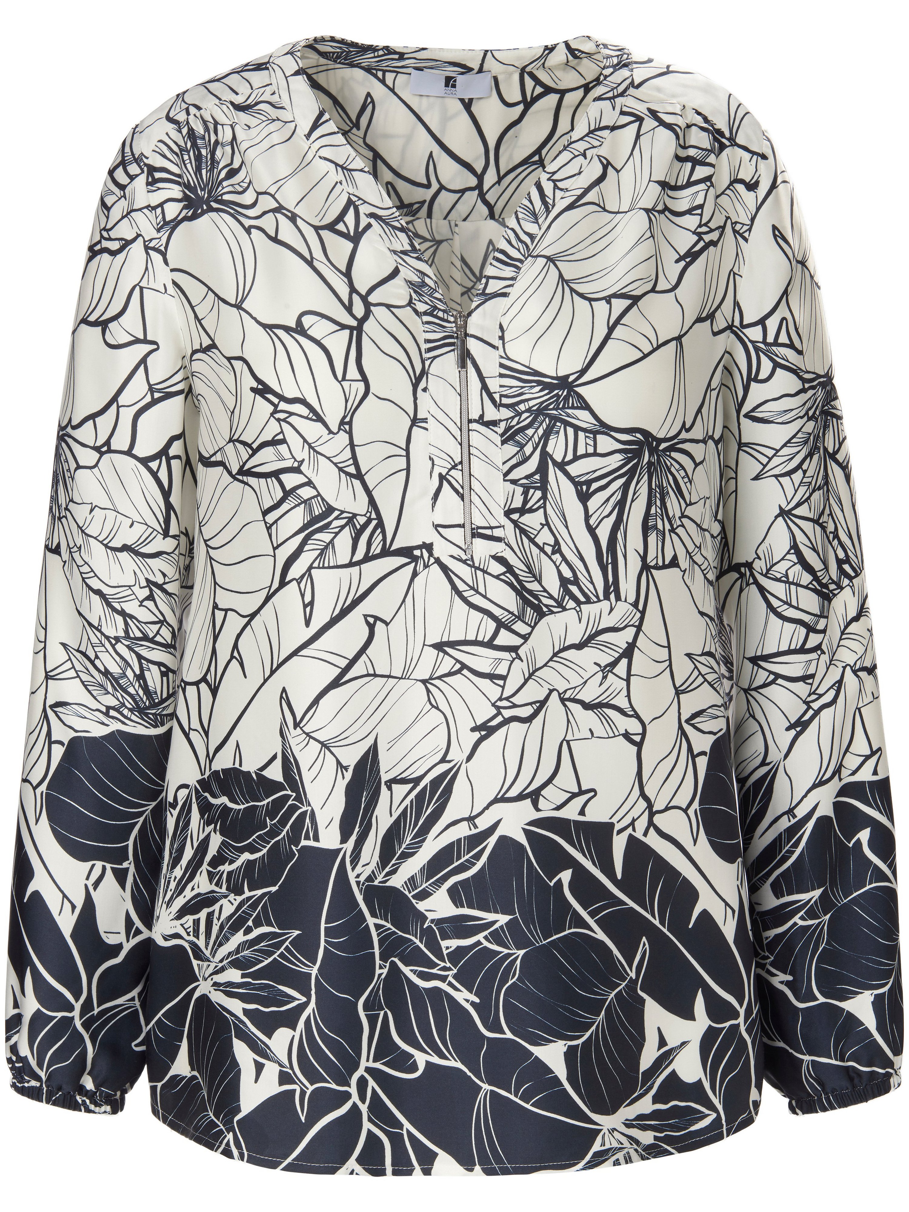 Bluse mit V-Ausschnitt