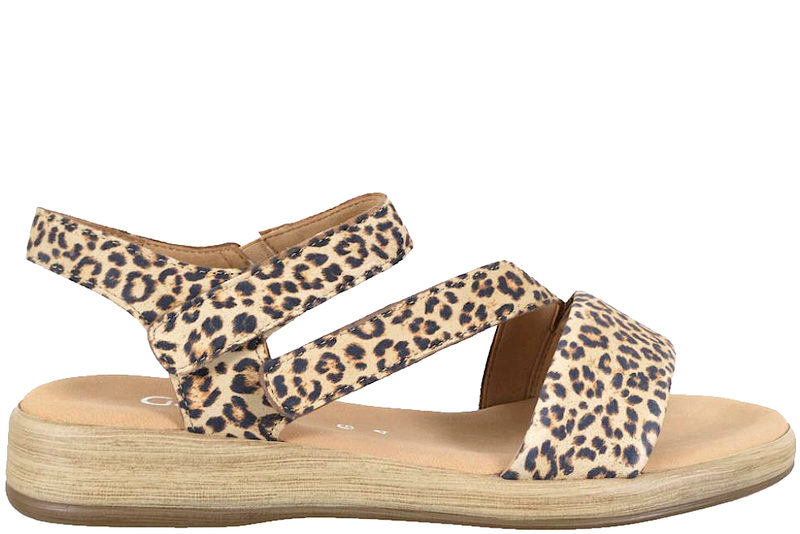 GABOR LEOPARD SANDAL I RUSKIND