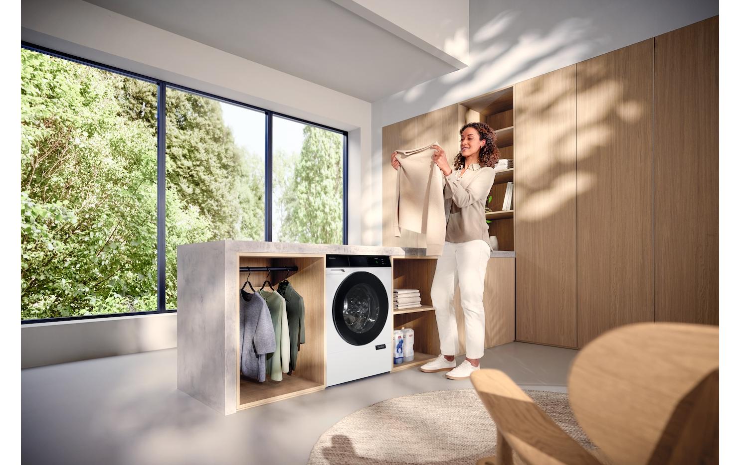 Waschmaschine WQ 100-10 CH Rechts<br>Frontlader mit 9 kg Ladekapazität