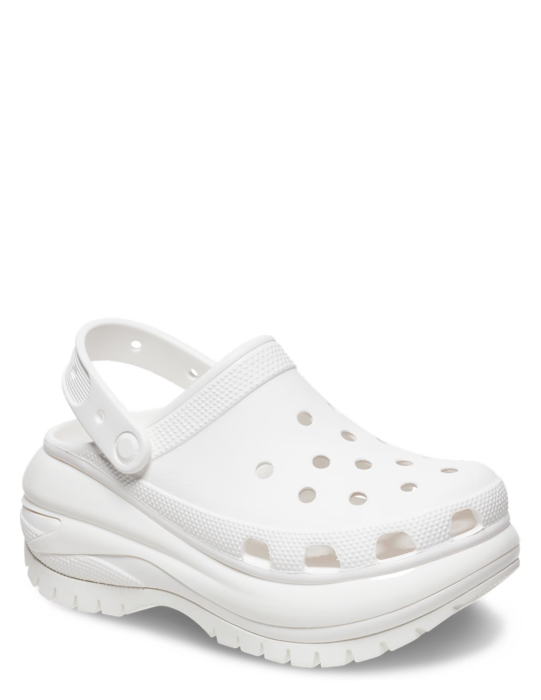 crocs sabots compensées femme classic mega crush clog