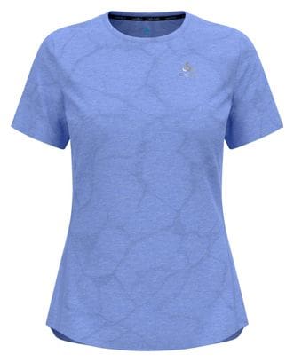 T-shirt Technique Femme Odlo Zeroweight Engineered Chill-Tec Bleu