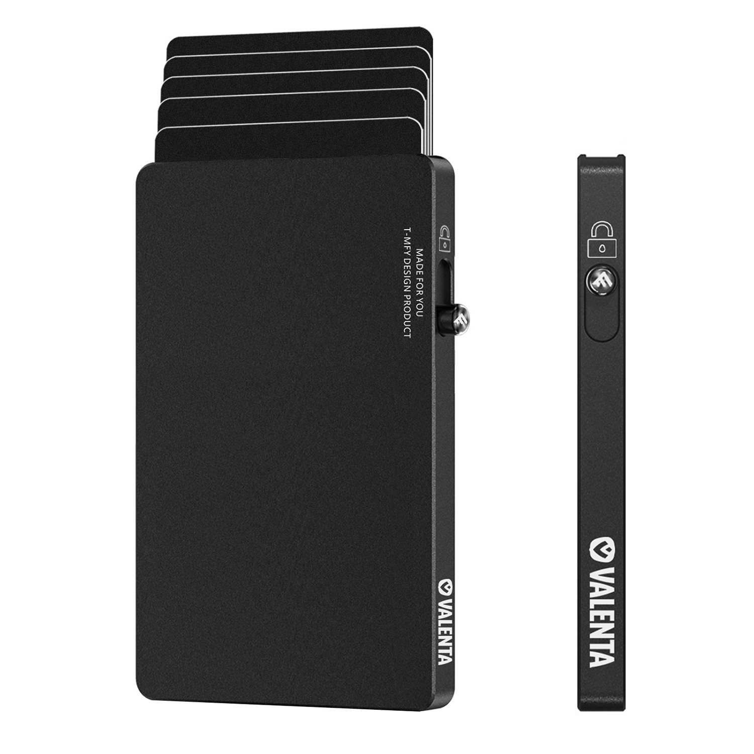 Valenta Cardprotector Aluminium Magsafe black