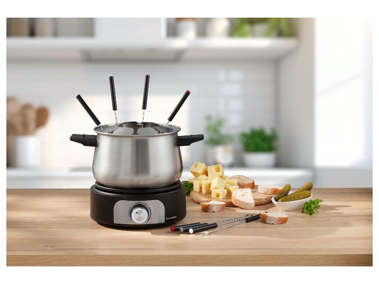 RVS elektrische fonduepan
