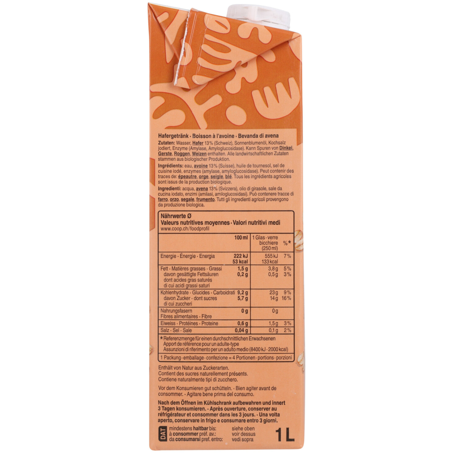 Karma Bio Oat Haferdrink Barista