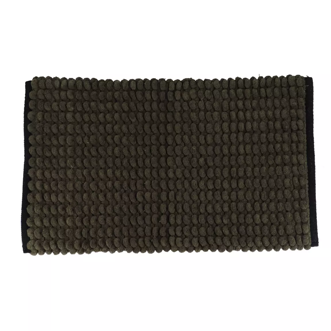 Tapis de bain (75 cm) Black Line Vert kaki / noir