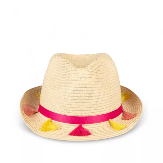Chapeau BEIGE LOVELY SKULL
