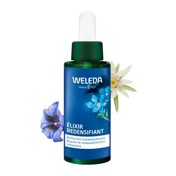 Elixir Redensificador Orgânico Weleda de Genciana Azul e Edelweiss 30ml