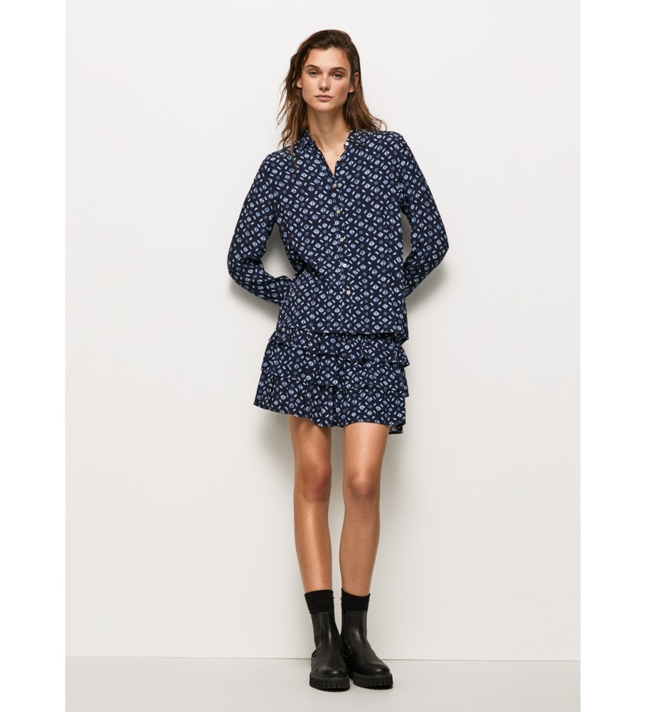 Blusa Erin azul marinho da Pepe Jeans
