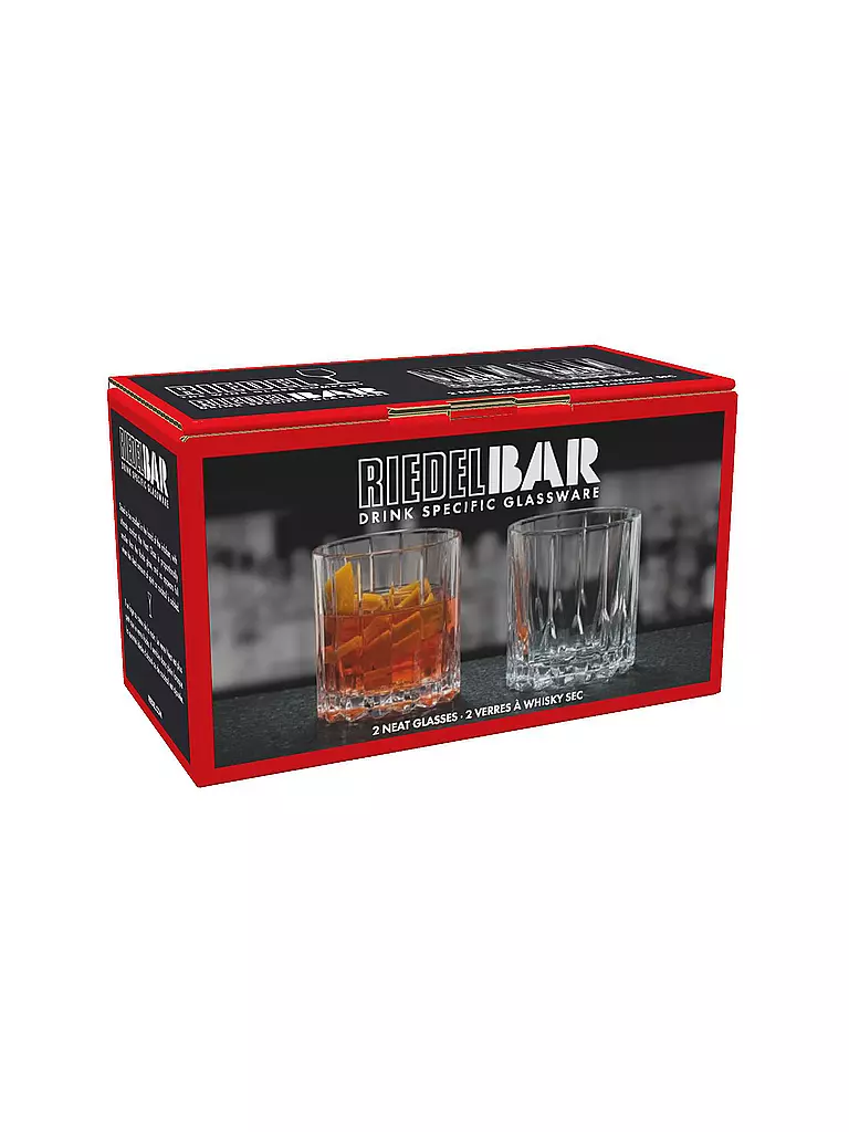 RIEDEL Glas 2er Set Neat DRINK SPECIFIC 174ml  transparent