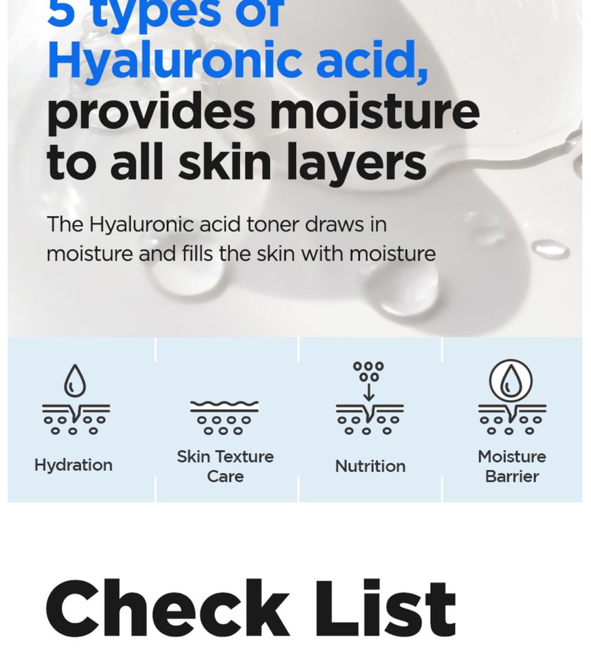 Isntree - Hyaluronzuur Toner Jumbo
