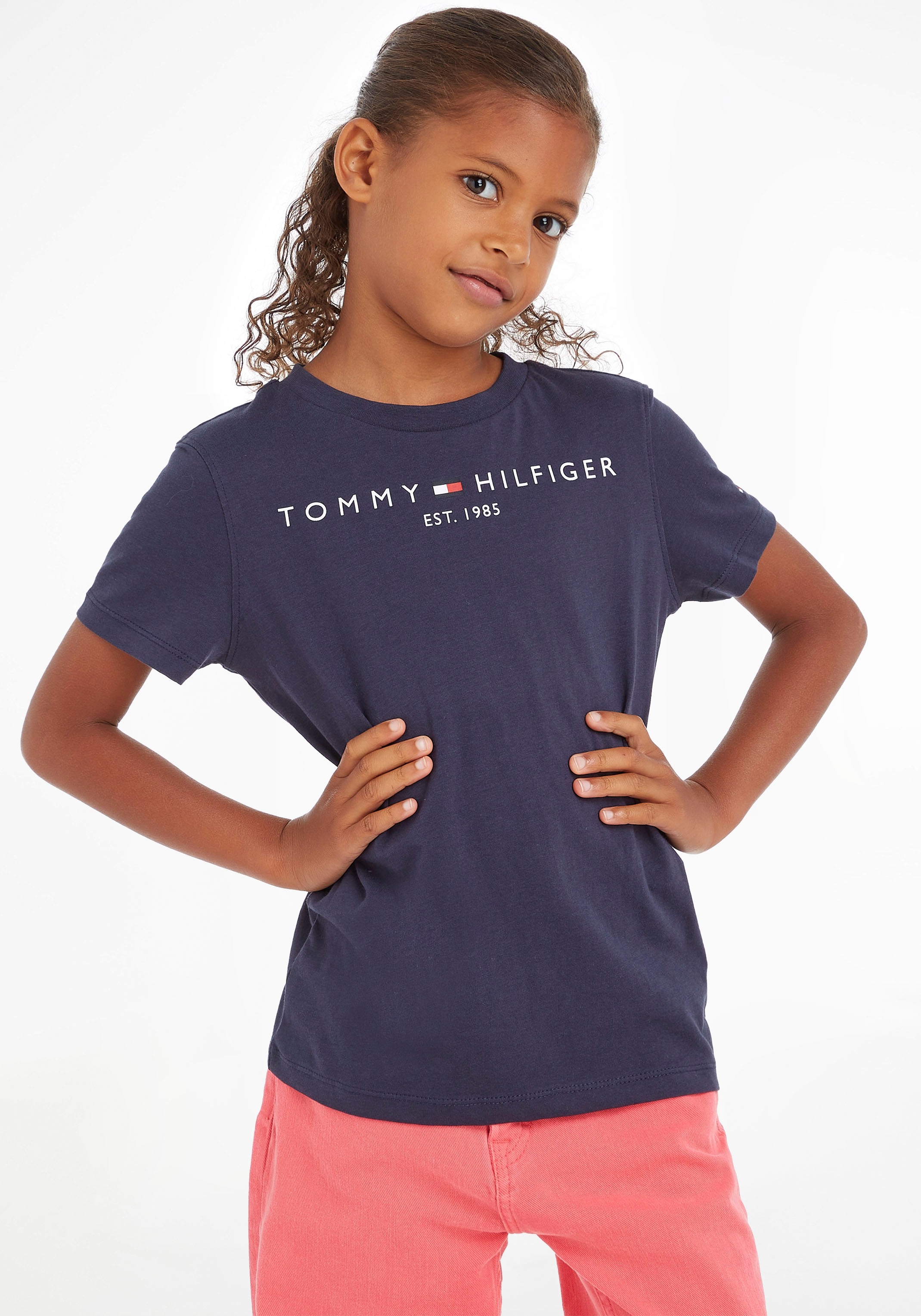 Tommy Hilfiger T-Shirt »ESSENTIAL TEE« Kinder Kids Junior MiniMe,für Jungen und Mädchen