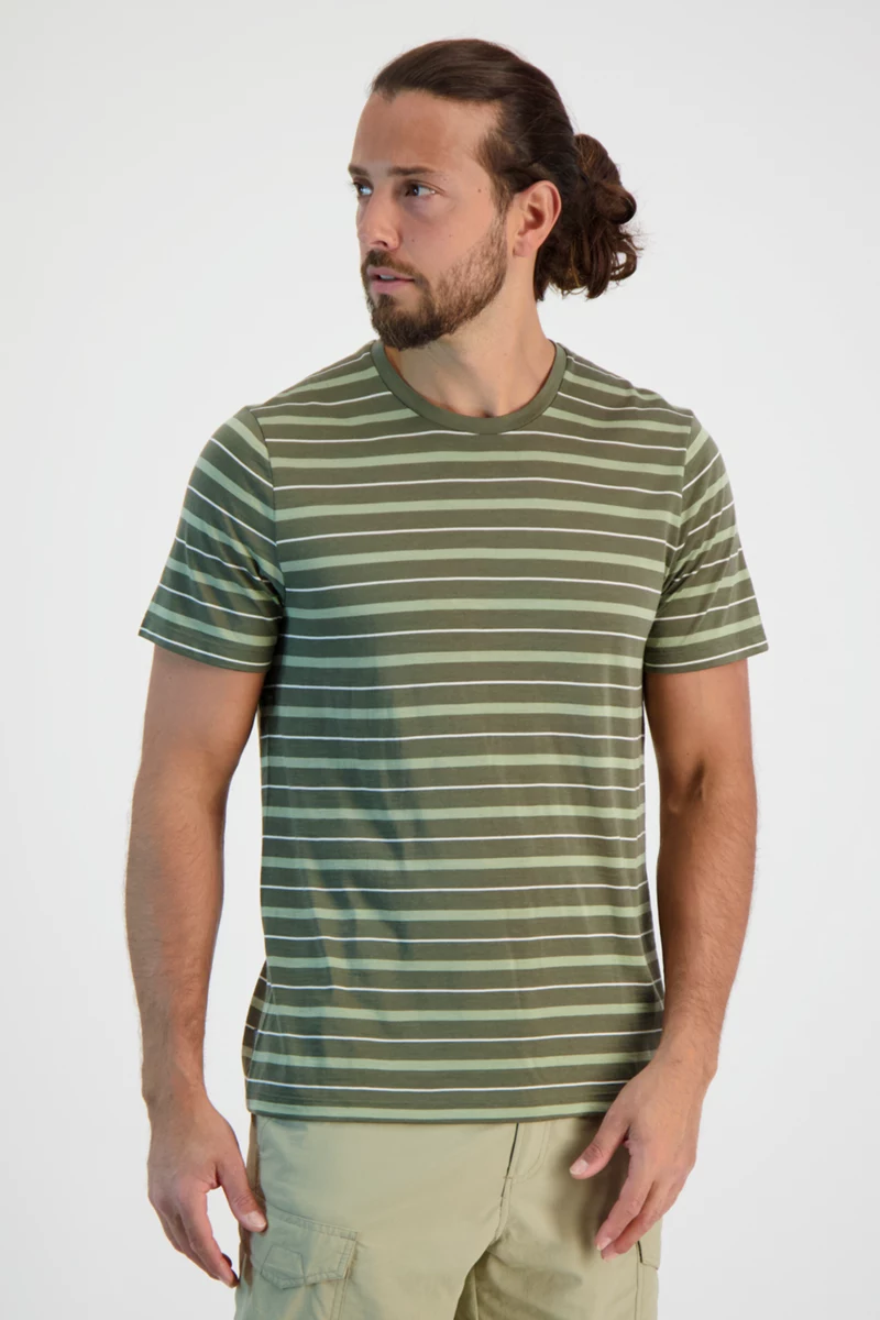icebreaker Merino 150 Wave Stripe Herren T-Shirt
