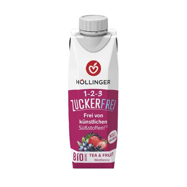 Bebida Bio Sem Açúcar Frutos Vermelhos 300Ml