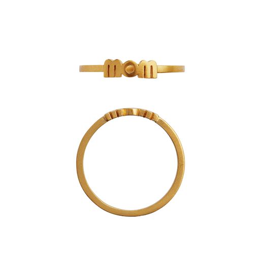 Stine A Wow Mom Ring, Guld, 56