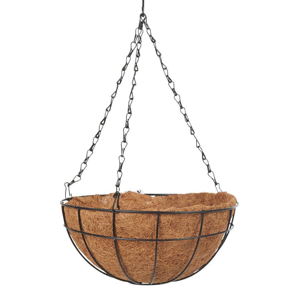 Jardinière panier coco à suspendre