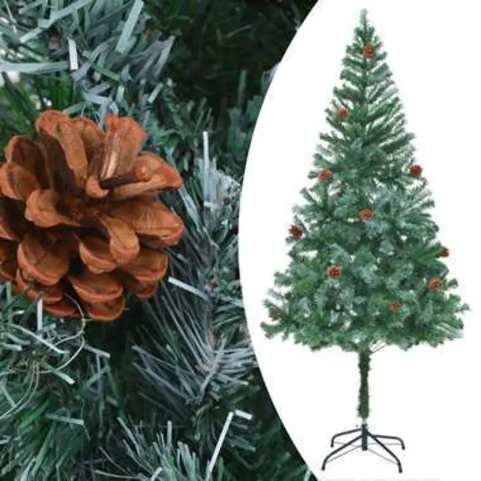 vidaXL - Kerstboom - Groen - 180 x 90 cm
